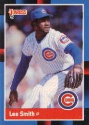 1988 Donruss Baseball Cards    292     Lee Smith
